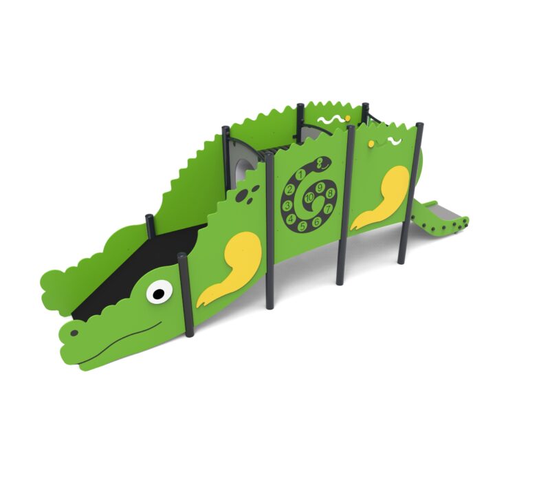 Csúszda krokodil – Játszóterek