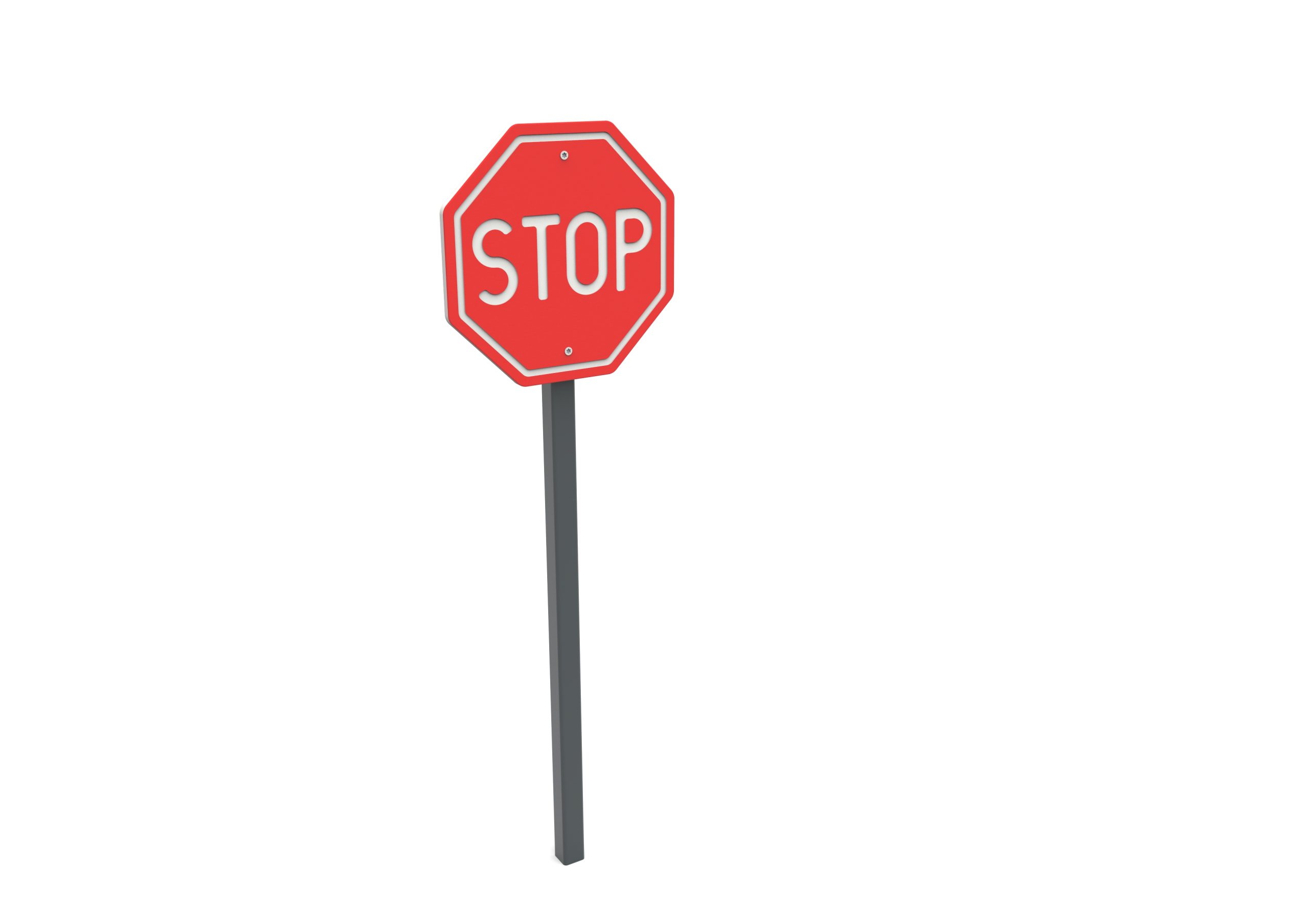 Közlekedési tábla Stop - Játszóterek