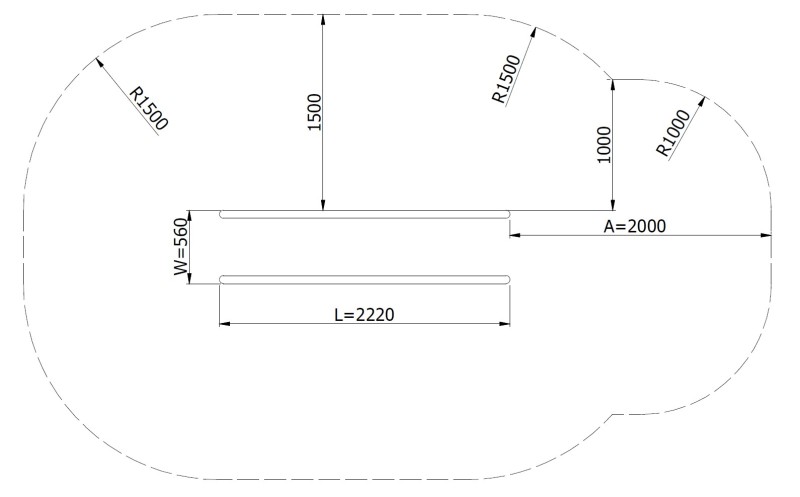 Csúszda RELO H1350 – MONTO - Csúszdák