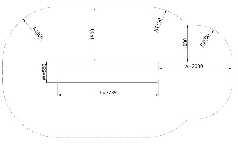 Csúszda RELO H1700 – MONTO - Csúszdák