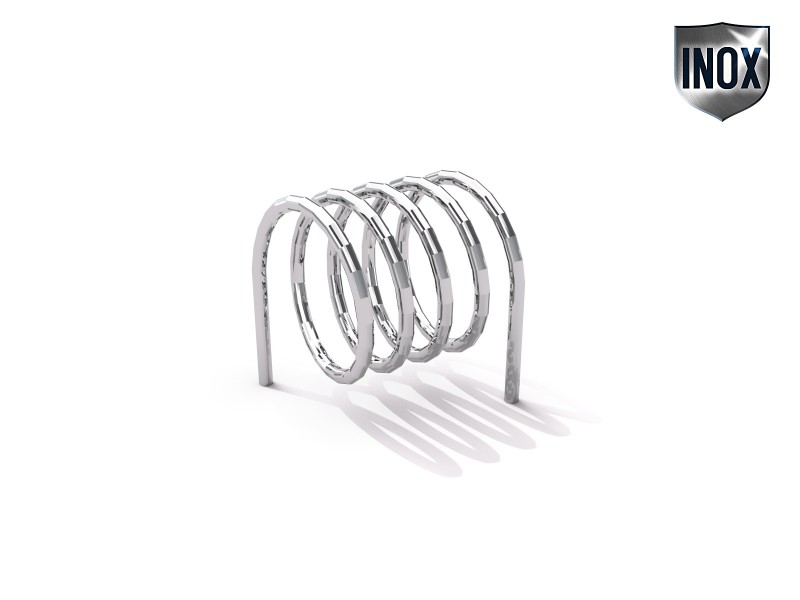 stainless steel bicycle rack 10 – Family JAGO - Városi bútorok