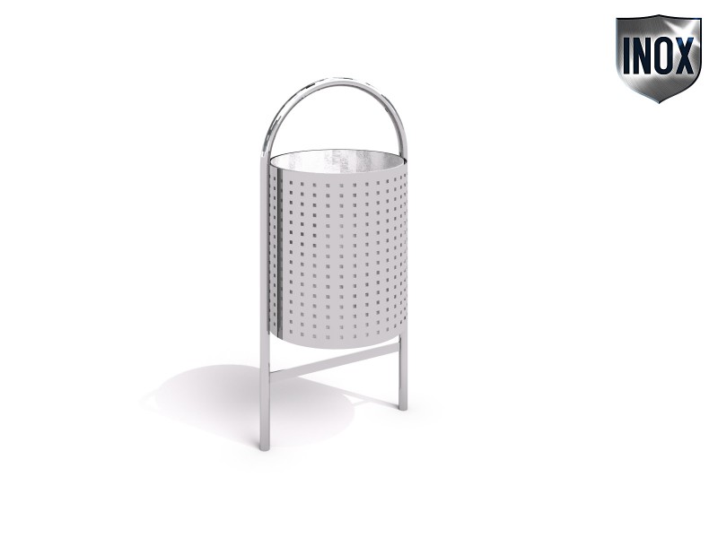 Stainless steel trash bin 07 – Family KRONO - Városi bútorok