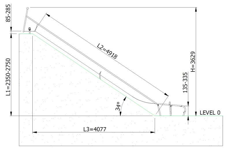 Csúszda GLITI RACE H2750 – MONTO – Csúszdák