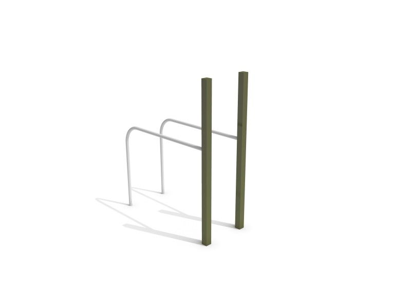 GYMNASTIC RAILS WITH POSTS - Fitnesz gép