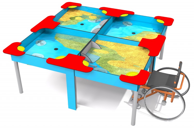 Inclusive Sandbox KOTO 4A – INTEGRADO - Inkluzív játszótér