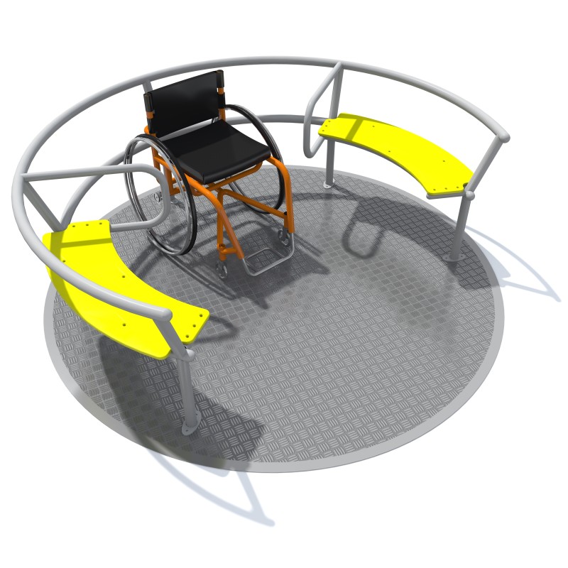 Inclusive roundabout AUTAN 2 – INTEGRADO - Inkluzív játszótér