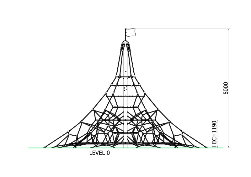 PIRAMIDO P 50 – LINARIUM - Játszóterek