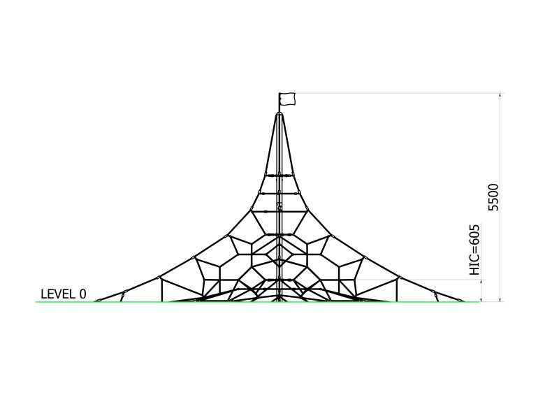 PIRAMIDO Q 55 – LINARIUM - Játszóterek