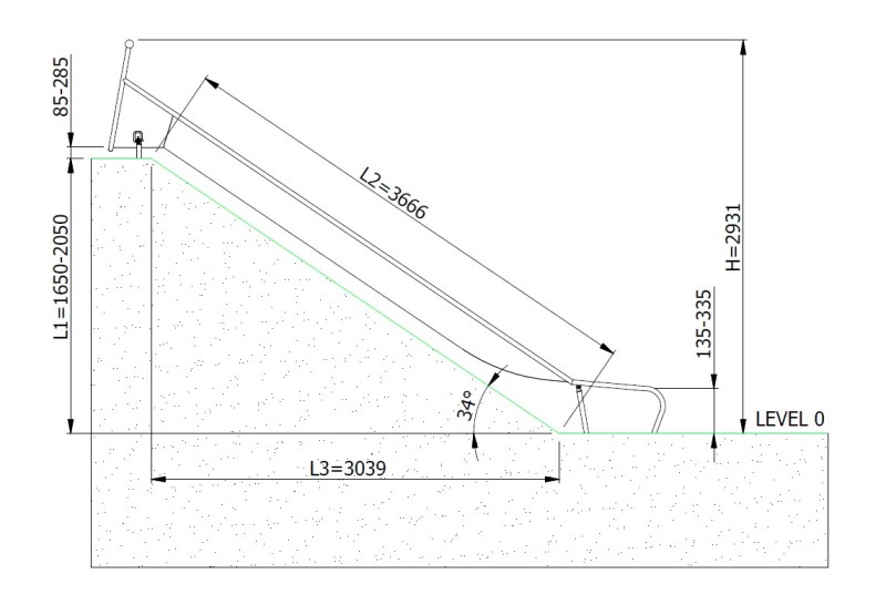 Csúszda ELIRI H2050 – MONTO - Csúszdák
