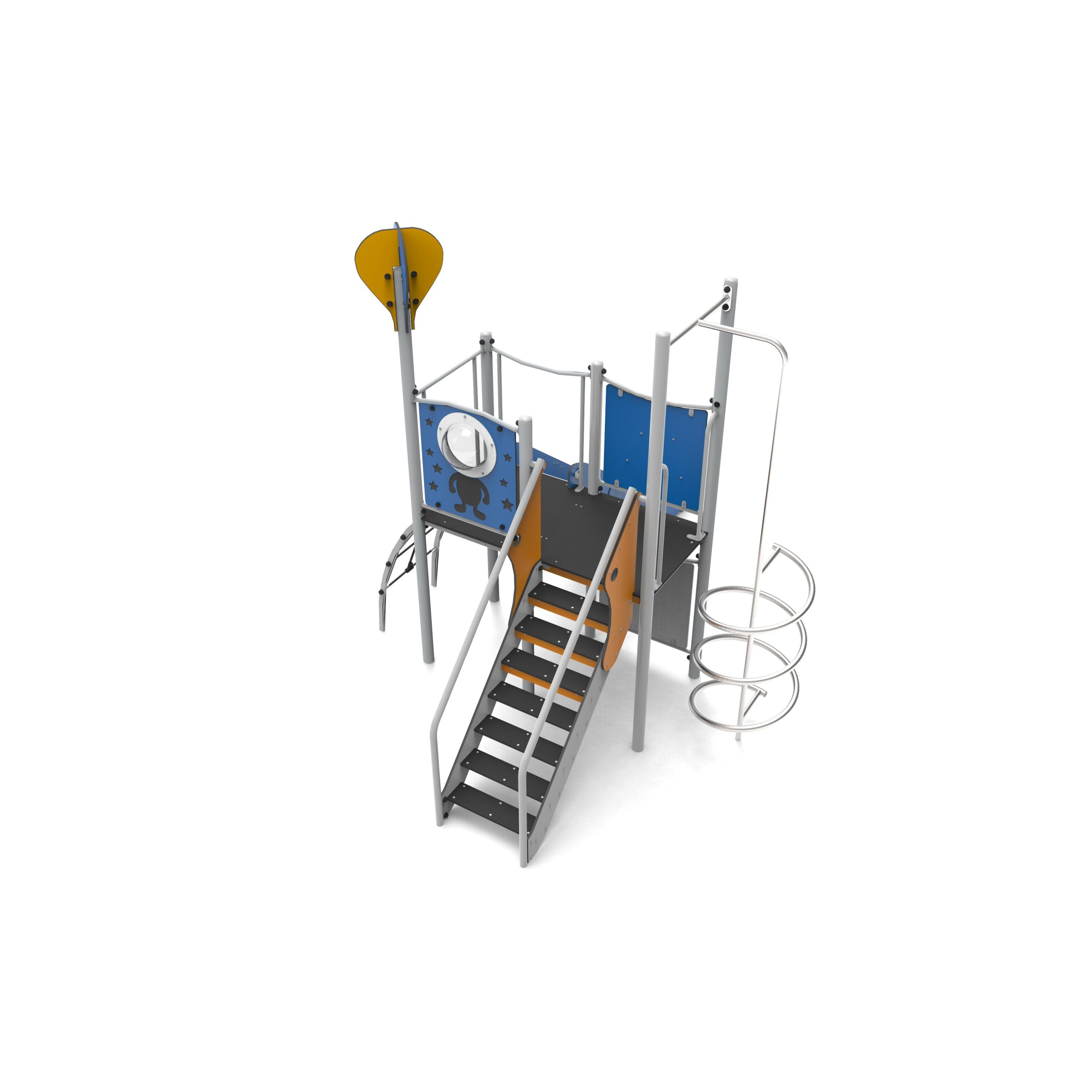 Balloon 1 – modern fémvázas játszószett – FreeKids