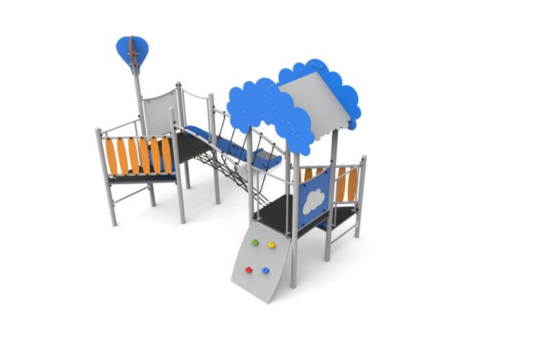 Balloon 10 – modern fémvázas játszószett – FreeKids