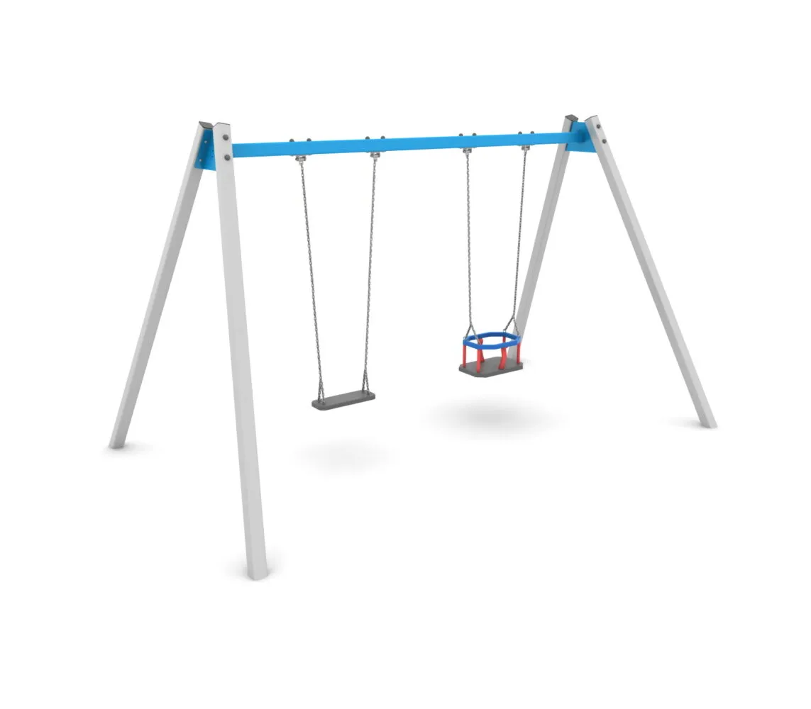 HM-02 Dupla fém hinta - Hinták