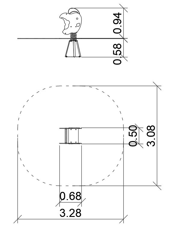Alma rugós játék 0030029 – Játszóterek