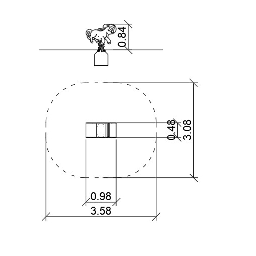 Egyszarvú rugós játék 0030044 – Játszóterek