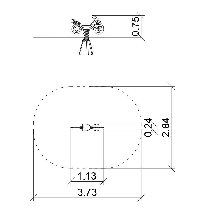 Motor rugós játék 0030001 – Játszóterek