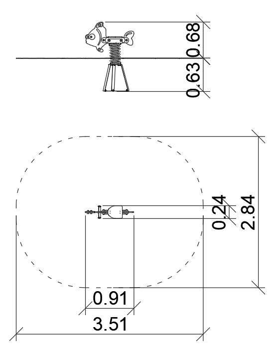 Halacska rugós játék 0030007 – Játszóterek