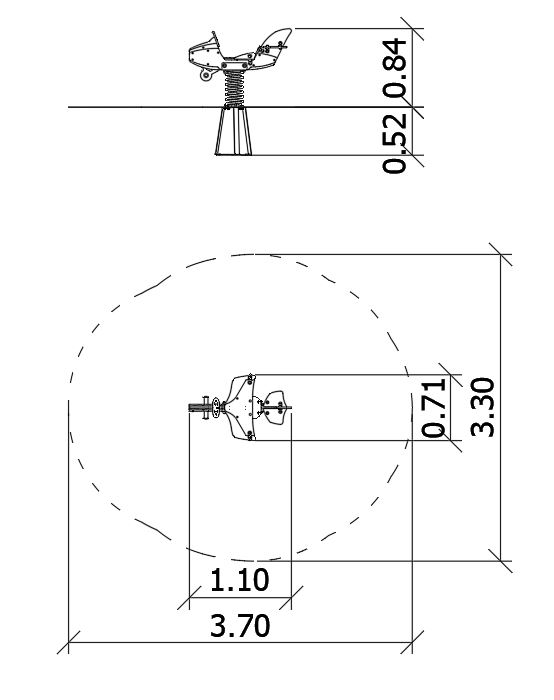 Repülő rugós játék 0030026 – Játszóterek