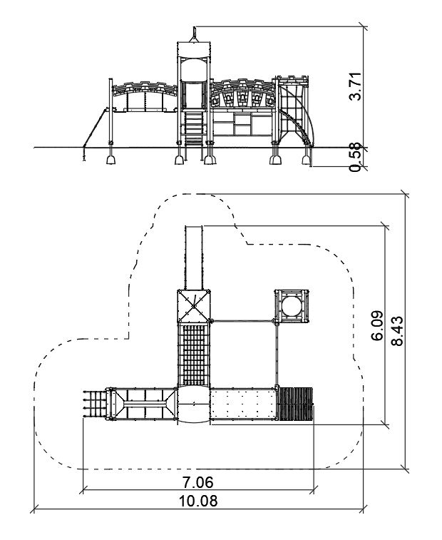 Castle 10 kastély játszószett – Játszóterek