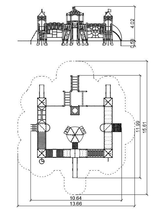 Castle 13 kastély játszószett – Játszóterek