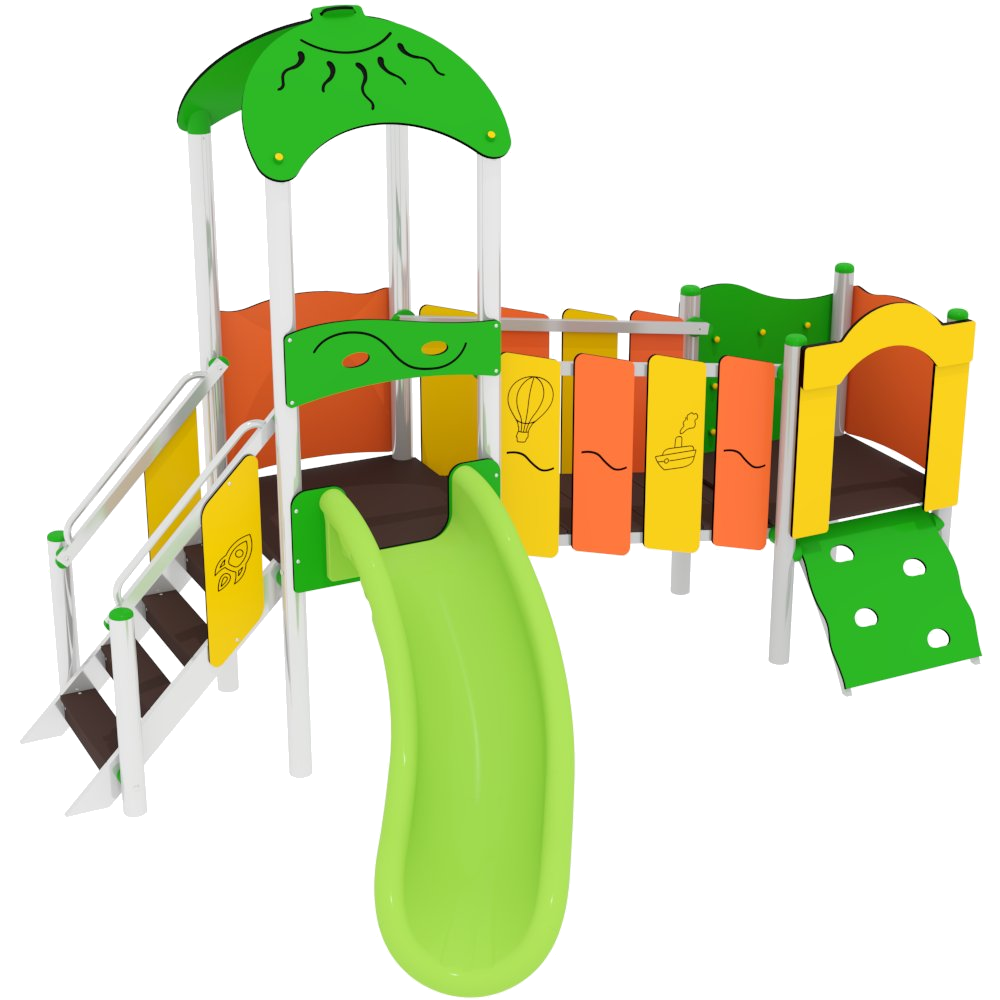 Castello Tiger – Multi-gioco struktúrák - Játszóterek