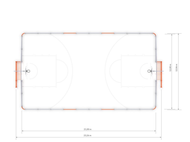 ARENA 3 (21x12m) - Sport aréna