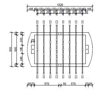 CONCRETE FOOTBALL TABLE 01 - Sport rendszer
