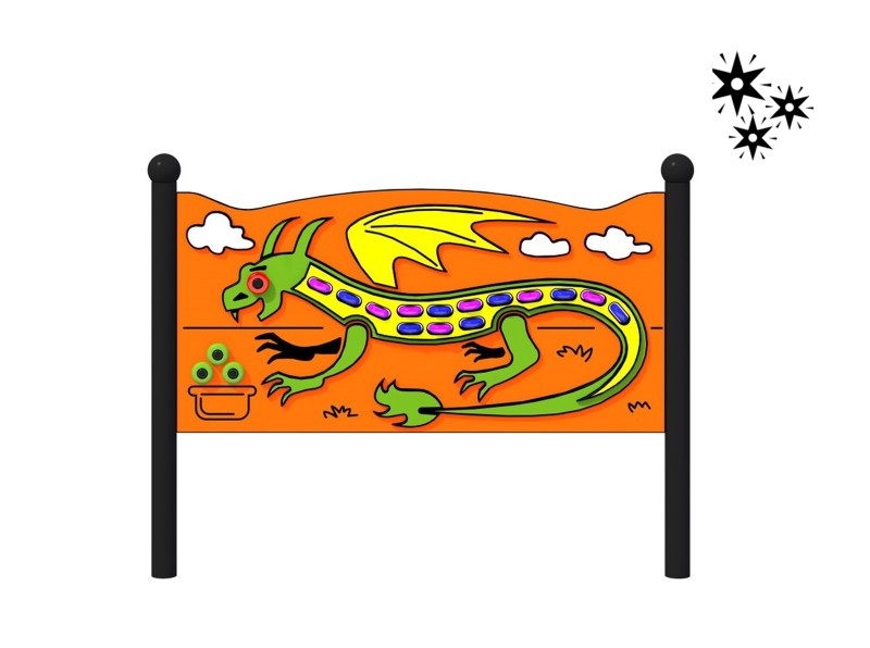 Tábla DRAGON 1 LUMO – LUMO PLAY - Játszóterek