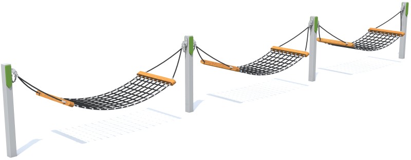 Hammock LINO 3 – PARK - Játszóterek