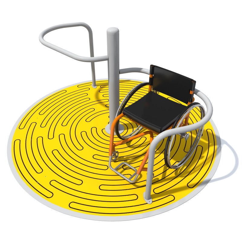 Inclusive roundabout AUTAN 3 (H) – INTEGRADO - Inkluzív játszótér