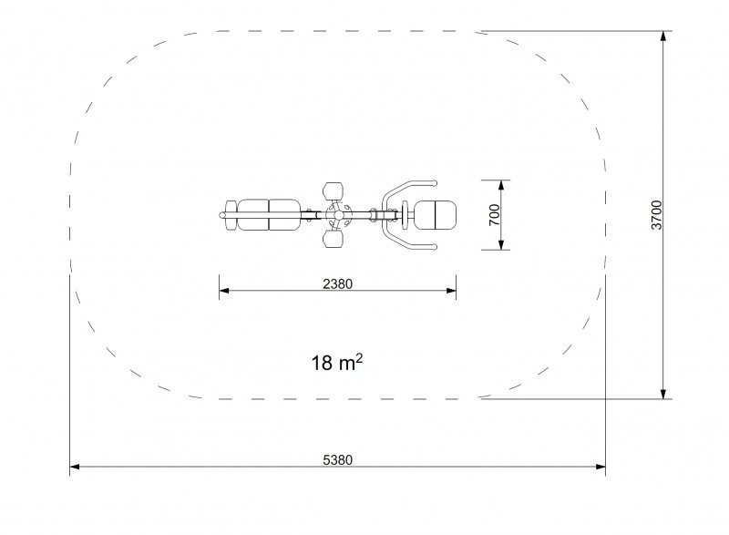 Lábtoló + mellnyomó kombi KS-FD-012 – Sport rendszer