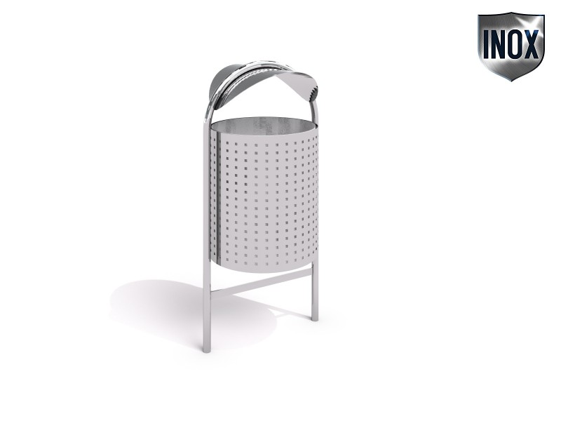 Stainless steel trash bin 06 – Family KRONO - Játszóterek
