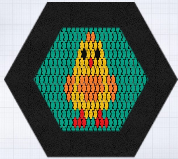 Trampoline Hexo CHICKEN - Játszóterek