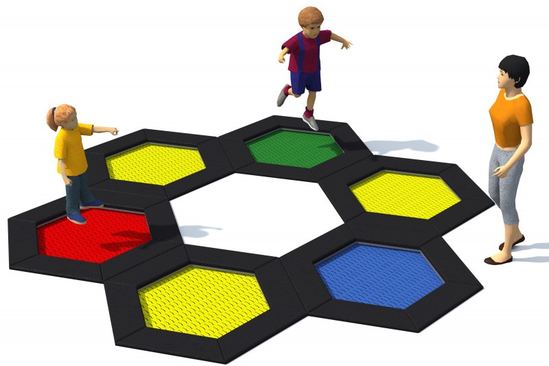 Trampoline HEXO 6A - Játszóterek