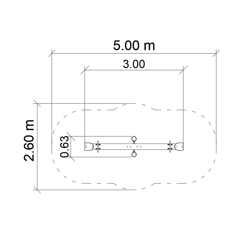 Mérleghinta akác robinia 0020044 – Játszóterek
