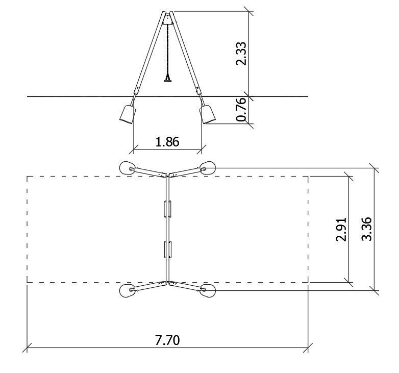 Lengőhinta dupla fa A 0020003 – Játszóterek