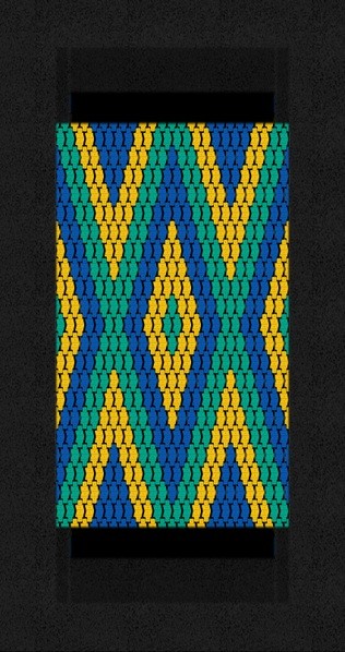 Trampoline ORTA-I 150 x 250 PATTERNS X - Játszóterek