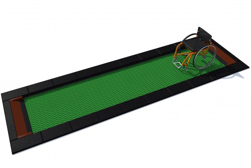Inclusive Trampoline ORTA-I 150x 500 – INTEGRADO - Inkluzív játszótér