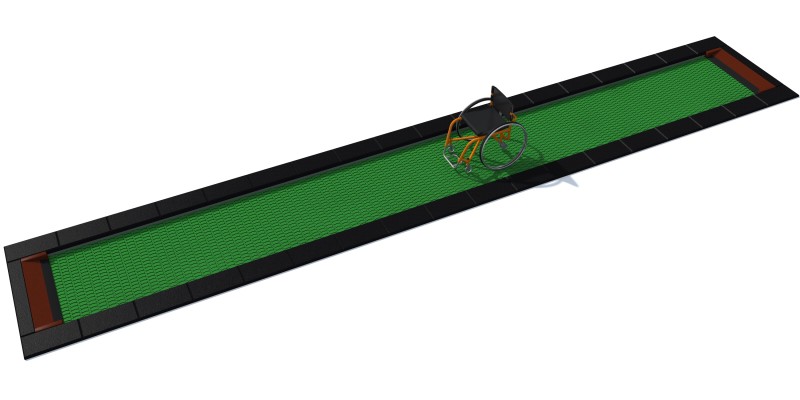 Inclusive Trampoline ORTA-I 150 x 900 – INTEGRADO - Inkluzív játszótér