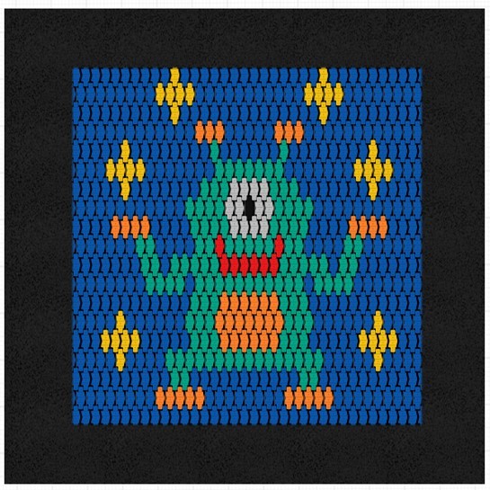 Trampoline Pako 200 ALIEN - Játszóterek