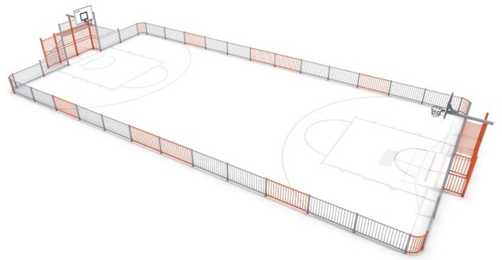 ARENA 2a (25×12 m) - Sport aréna