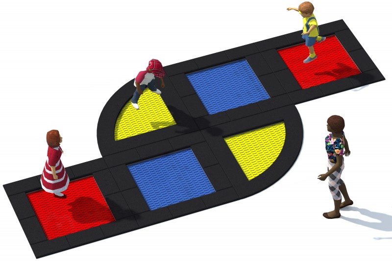 Trampoline TUTO 18 - Játszóterek