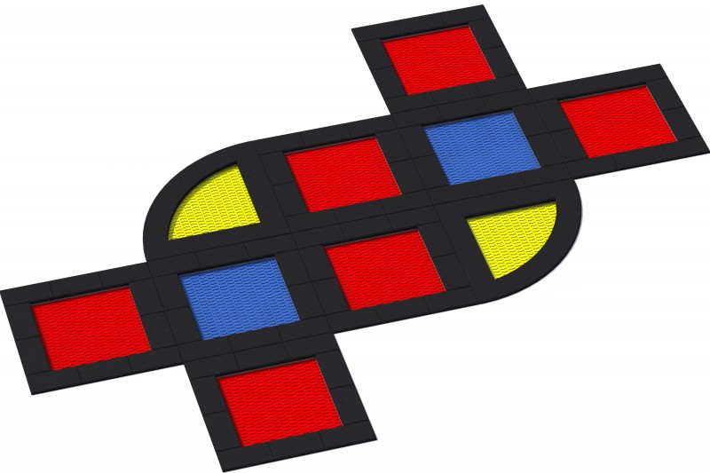 Földbe süllyesztett trambulin TUTO 20 MA-SA-120 – Játszóterek