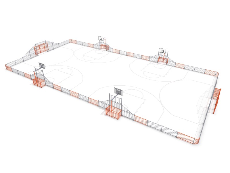ARENA 6a (39x20m) - Sport aréna