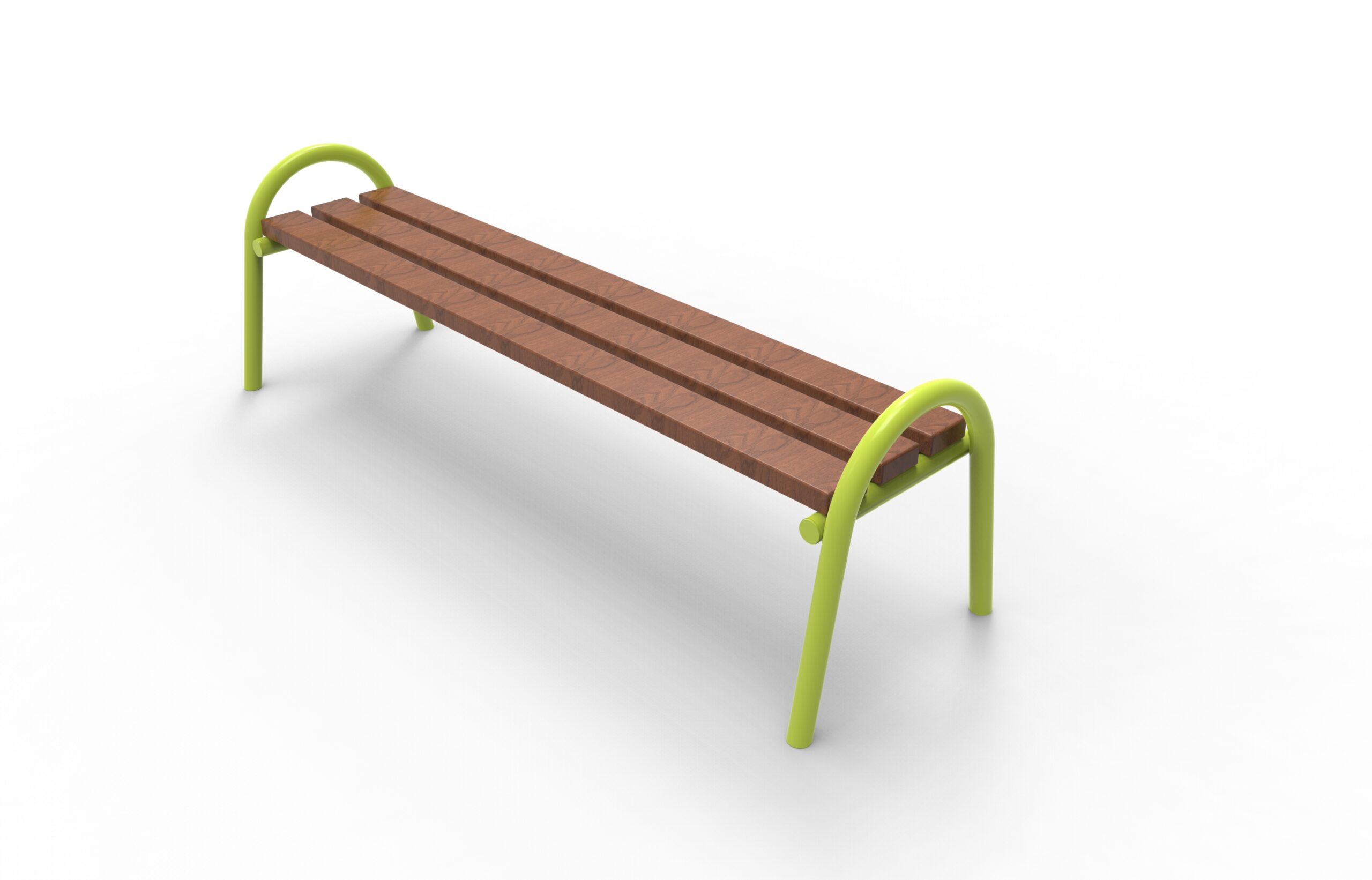 Háttámla nélküli pad Urban - Városi bútorok