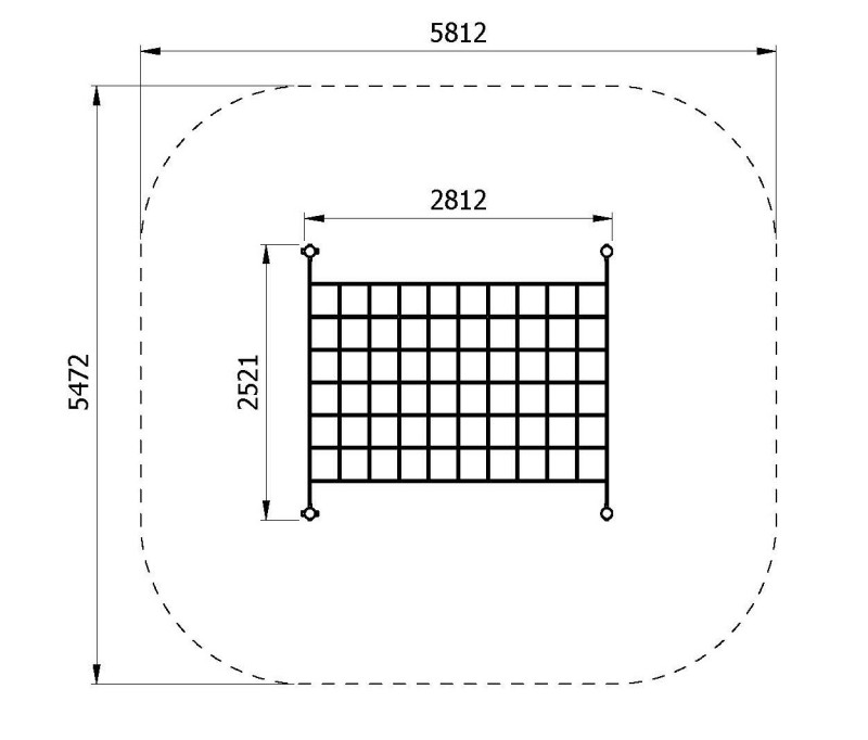 Mászóháló RETO H1700 – MONTO – Játszóterek