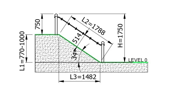 Mászókötél ALIRO H1000 – MONTO – Játszóterek