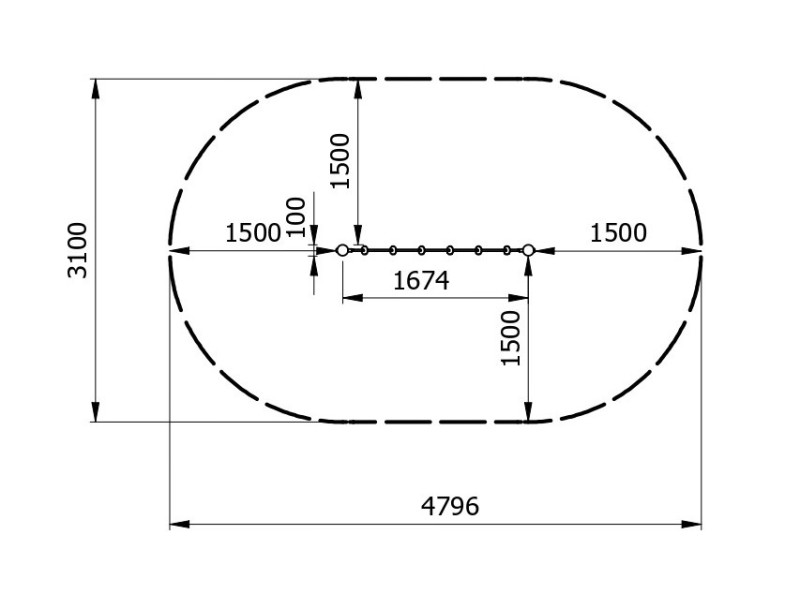 Mászókötél ALIRO H1000 – MONTO – Játszóterek