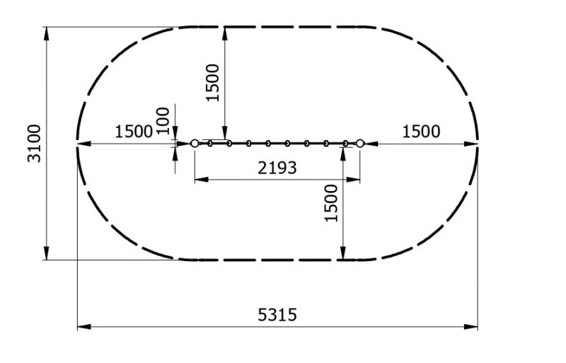 Mászókötél ALIRO H1350 – MONTO – Játszóterek