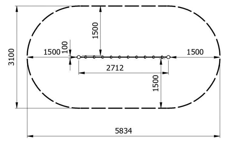 Mászókötél ALIRO H1700 – MONTO – Játszóterek