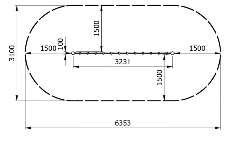 Mászókötél ALIRO H2050 – MONTO – Játszóterek